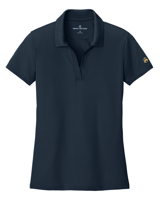 Brooks Brothers Polos XS / Navy Blazer Brooks Brothers - Women's Mesh Pique Performance Polo