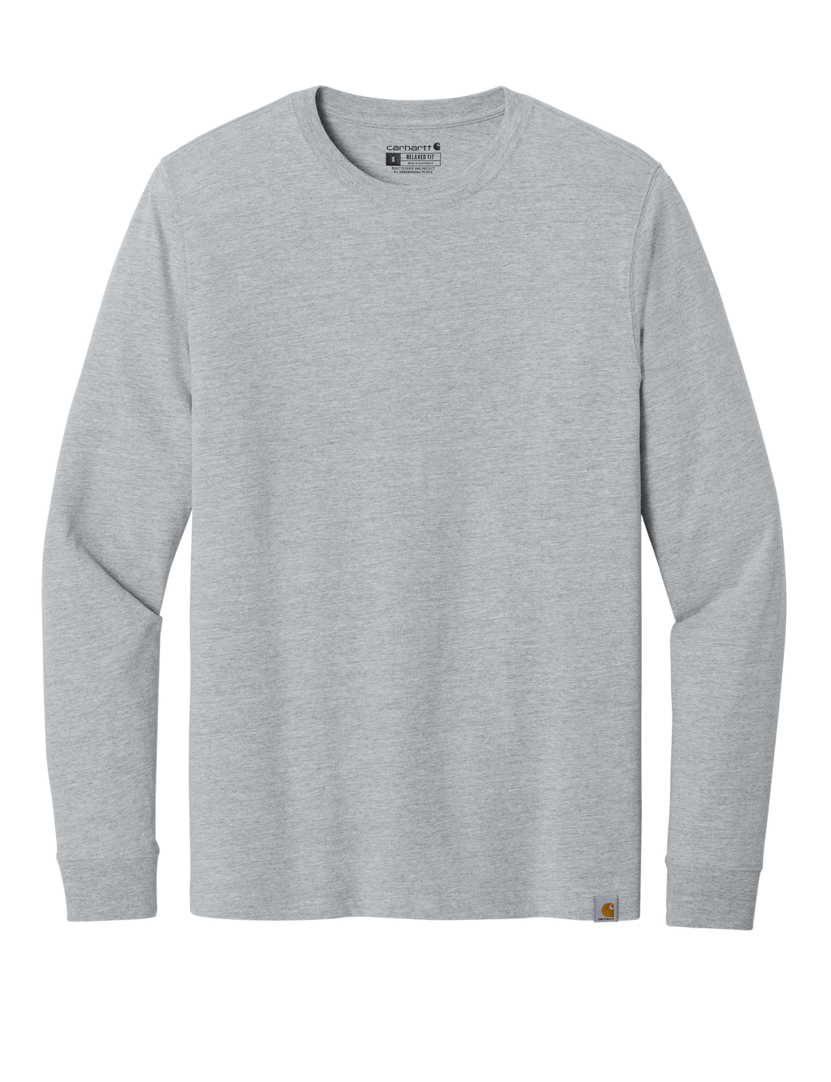 Carhartt T-shirts S / Heather Grey Carhartt - Men's Long Sleeve T-Shirt