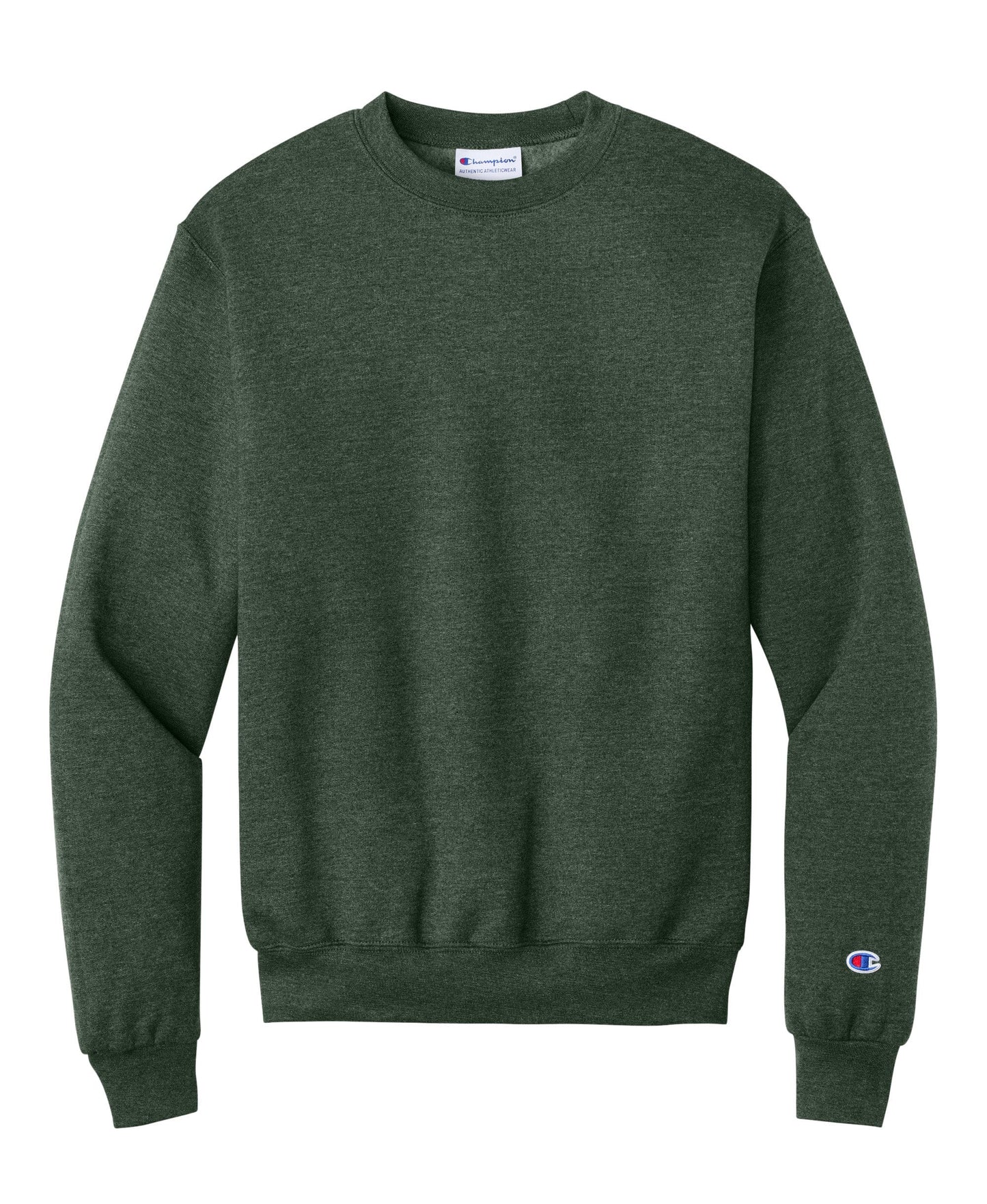 Champion Sweatshirts Dark Green Heather / S Champion - Powerblend® Heathered Crewneck Sweatshirt
