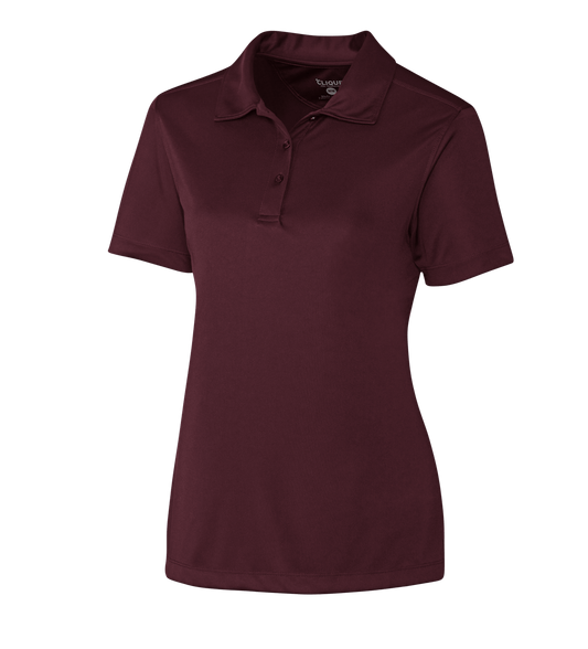 Clique by Cutter & Buck Polos XS / Bordeaux Clique by Cutter & Buck - Women's Parma Tech Jersey Polo