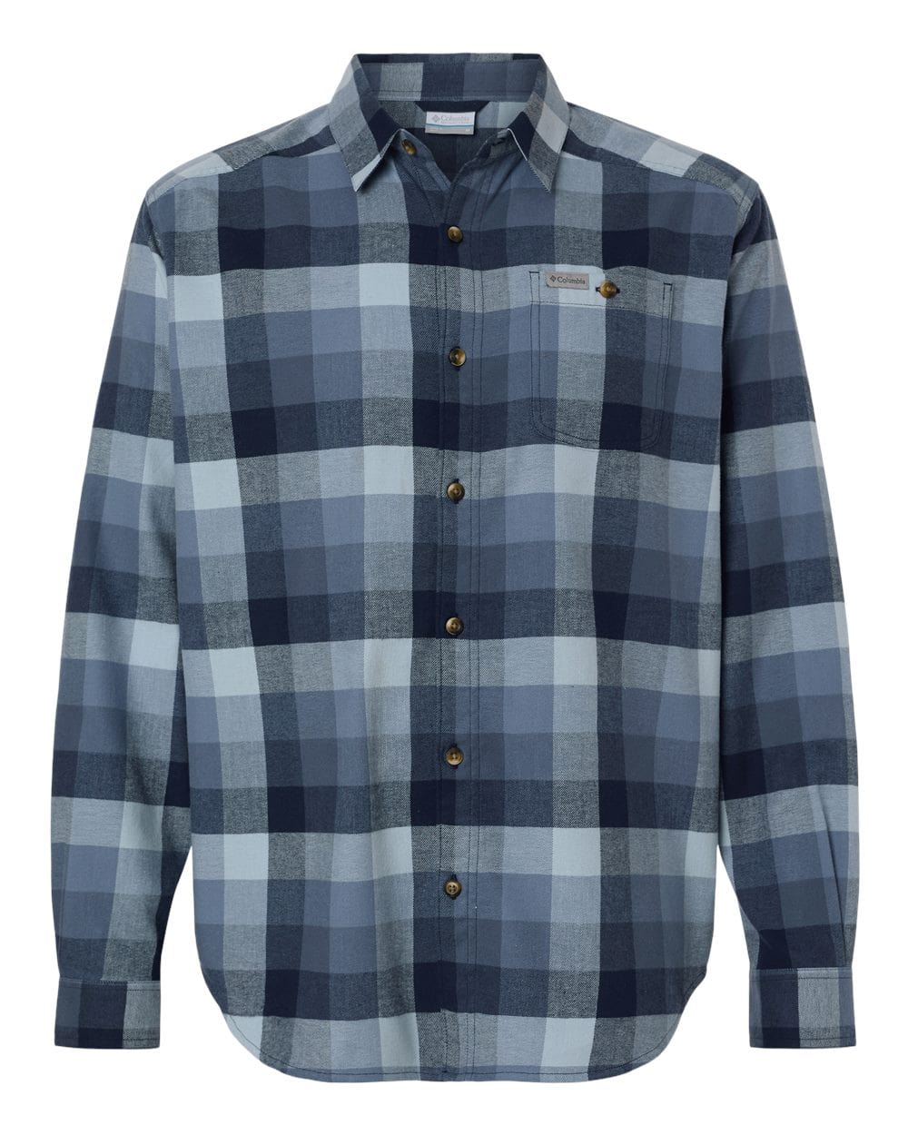 Columbia Woven Shirts S / Collegiate Navy Multi Buffalo Check Columbia - Men's Cornell Woods™ Flannel Shirt