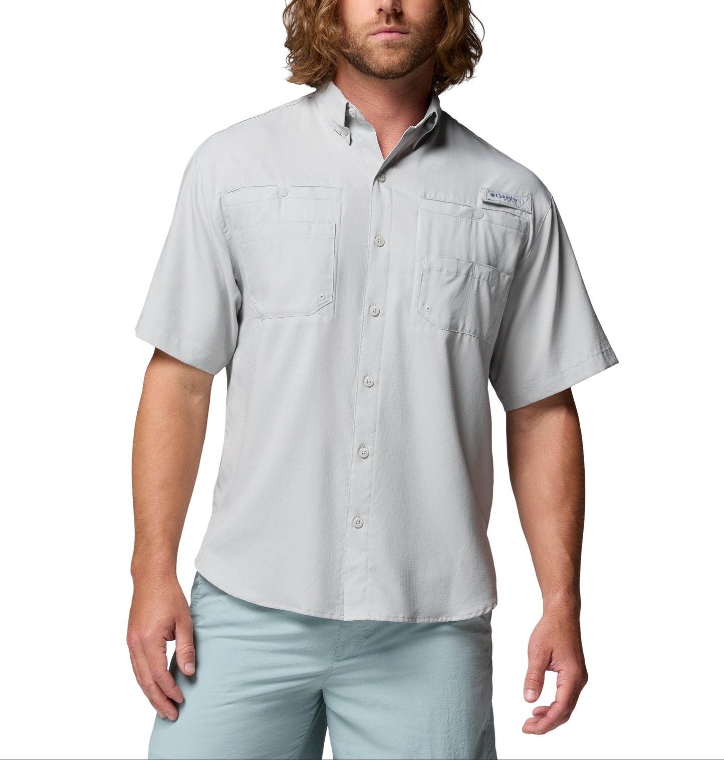 Columbia Woven Shirts XS / Cool Grey Columbia - Men's PFG Tamiami™ II Short Sleeve Shirt