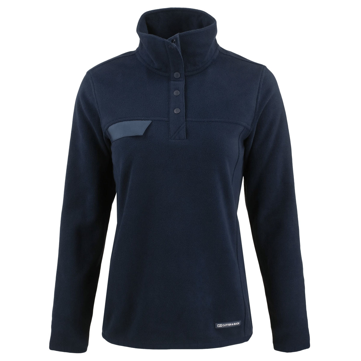 Cutter & Buck - Women's Woodland Recycled Fleece Snap Pullover