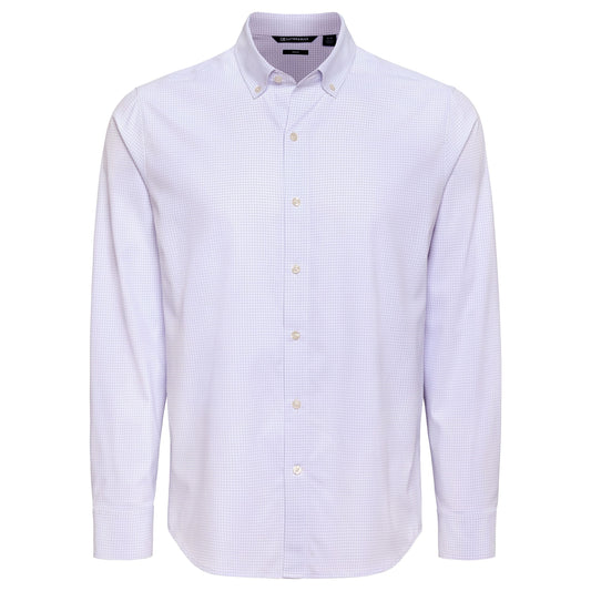 Cutter & Buck Woven Shirts S / Navy Blue Cutter & Buck - Men's Skyline Recycled Windowpane Dress Shirt