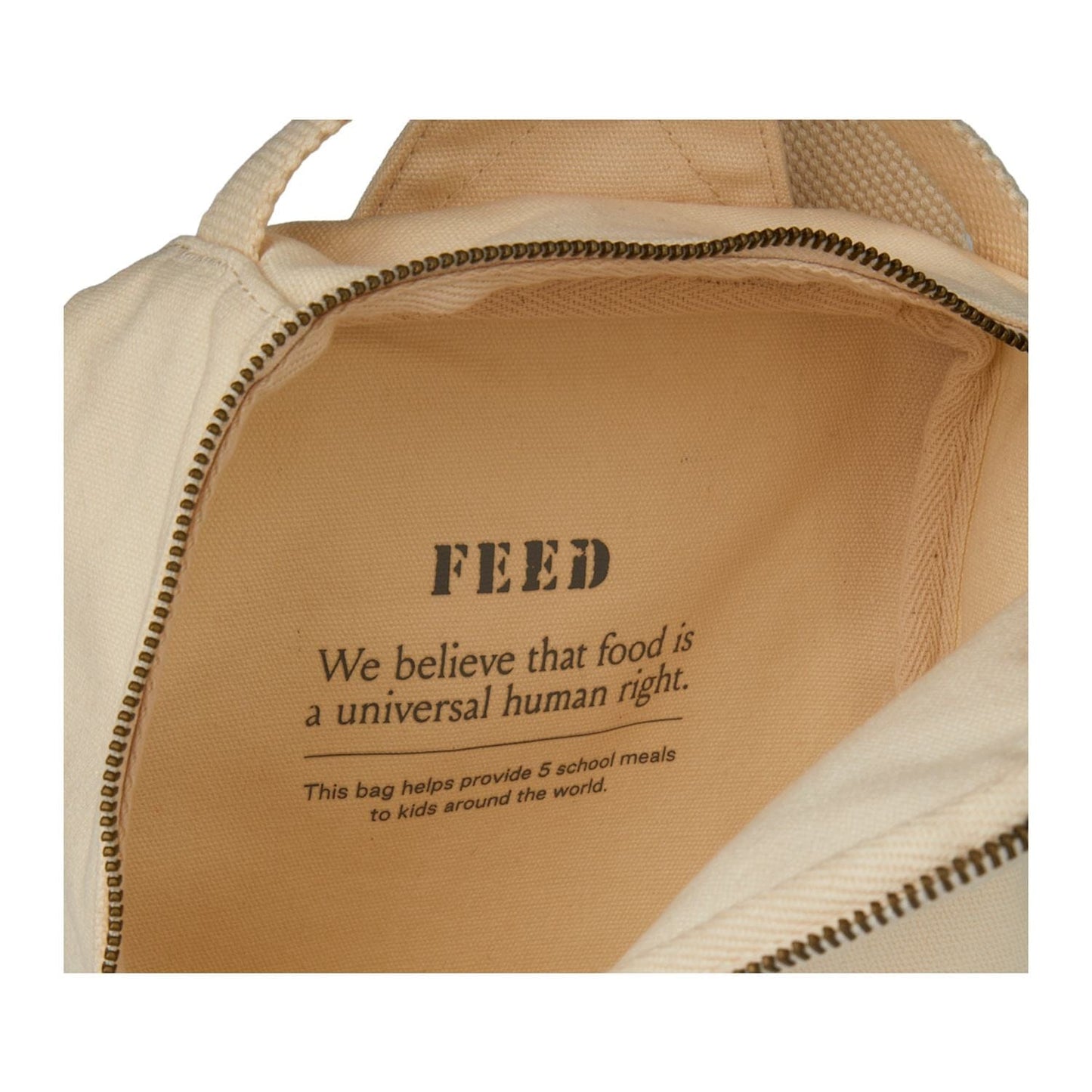 FEED Bags One Size / Natural FEED - Organic Cotton Sling Backpack