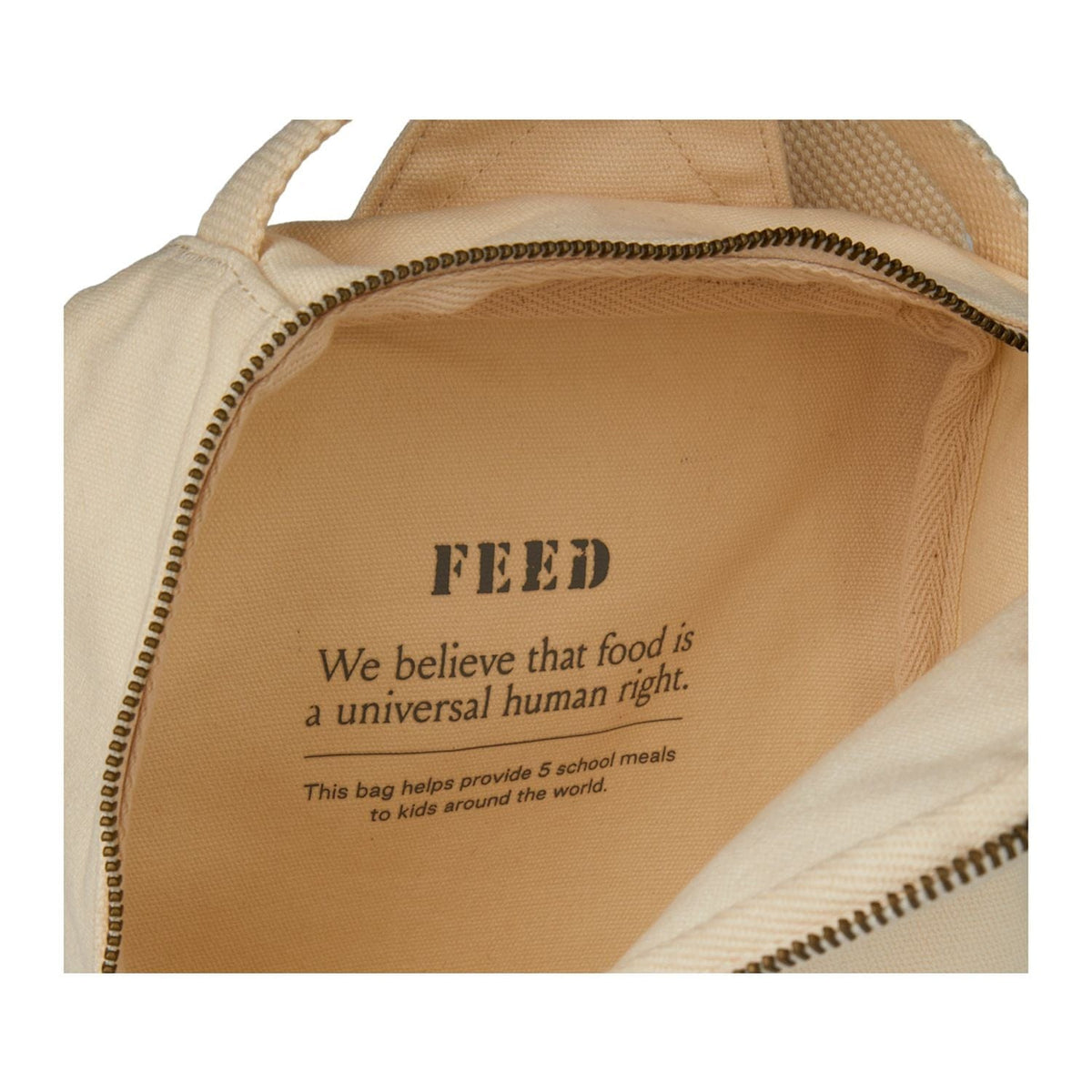 FEED Bags One Size / Natural FEED - Organic Cotton Sling Backpack