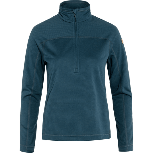 3-Day Swift Ship: FJÄLLRÄVEN - Women's Abisko Lite Half Zip