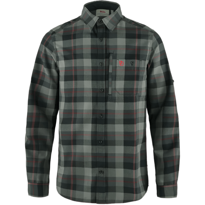Fjällräven Woven Shirts S / Black-Grey FJÄLLRÄVEN - Men's Fjällglim Shirt