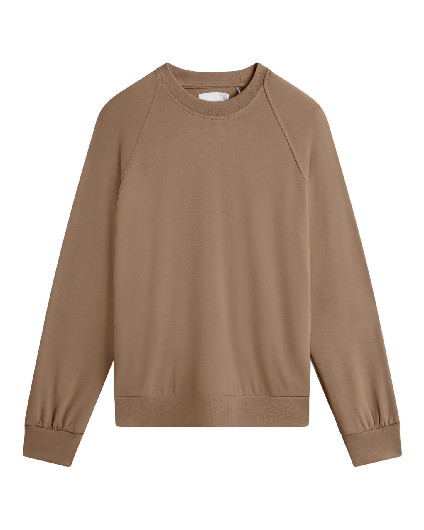 Free Fly Sweatshirts XS / Fossil Free Fly - Women's Bamboo Lightweight Fleece Crew