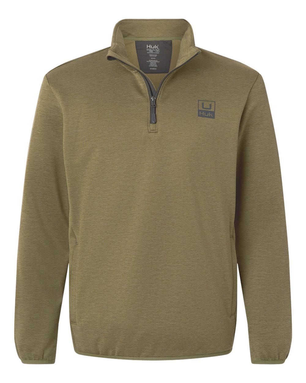 HUK Layering S / Overland Heather HUK - Men's Cold Front Quarter-Zip