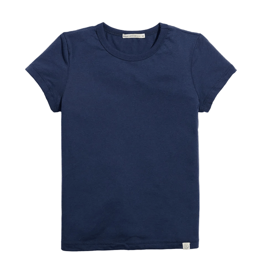 Marine Layer T-Shirts XS / Navy Marine Layer - Women's Re-Spun Signature Crew