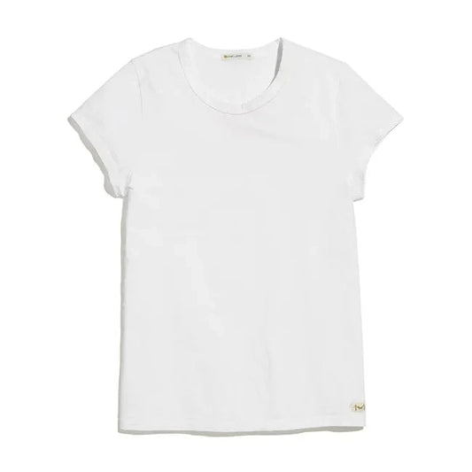Marine Layer T-shirts XS / White Marine Layer - Women's Signature Crew