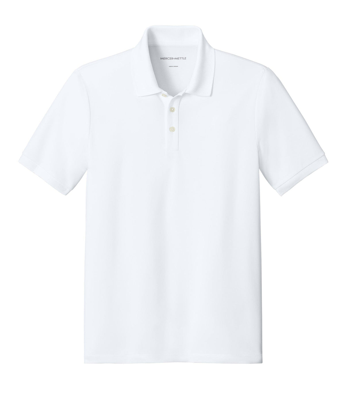 Mercer+Mettle Polos XS / White Mercer+Mettle - Men's Everyday Performance Polo