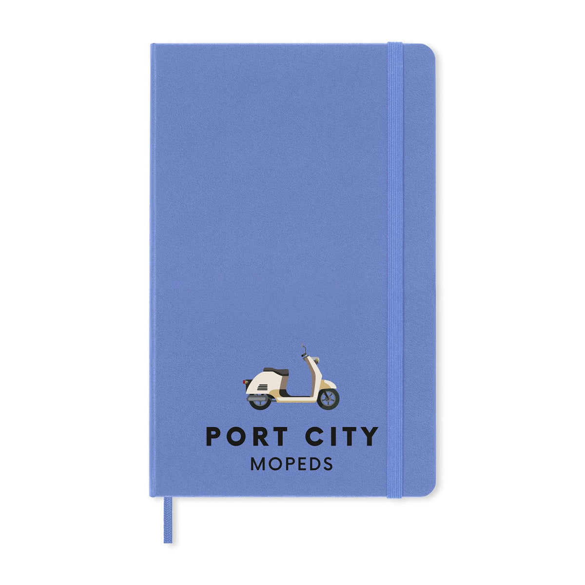 Moleskine Accessories One Size / Hydrangea Blue Moleskine - Hard Cover Ruled Large Notebook (5" x 8.25")