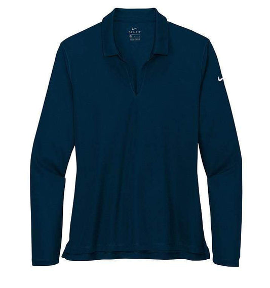 Nike Polos Nike - Women's Dri-FIT Micro Pique 2.0 Long Sleeve Polo