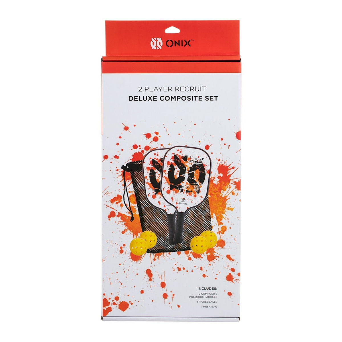 ONIX Accessories One Size / White ONIX - Recruit Composite Pickleball Set