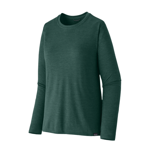 Patagonia Knit Top XXS / Cascade Green - Light Cascade Green X-Dye Patagonia - Women's Long Sleeve Capilene® Cool Daily Shirt