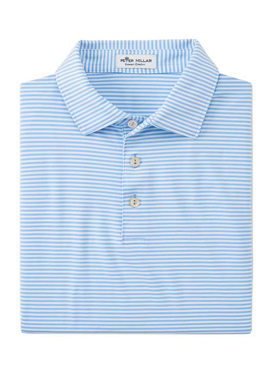 Peter Millar Polos S / Cottage Blue Peter Millar - Men's Hales Performance Polo