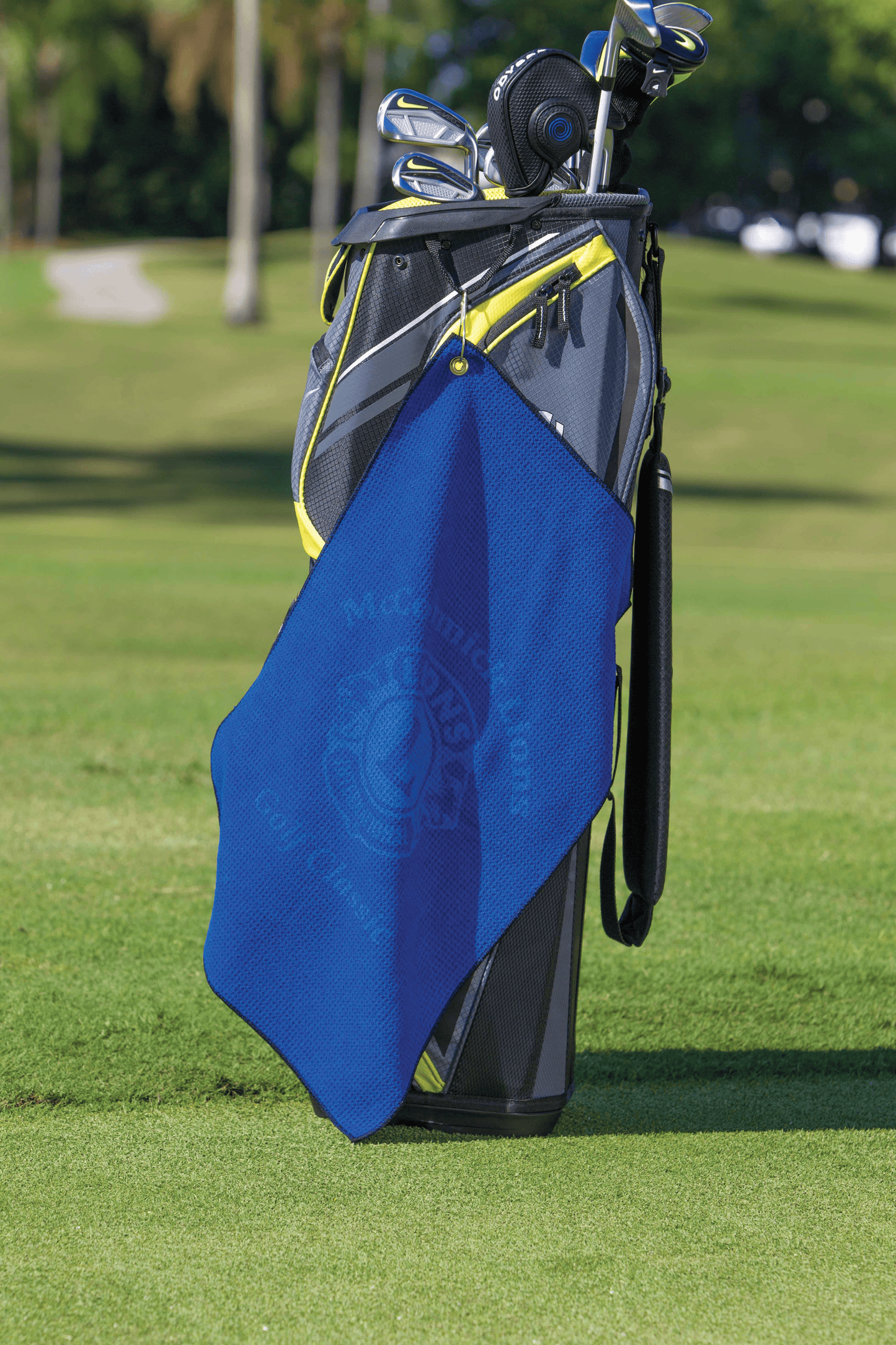 Threadfellows Accessories Microfiber Waffle Golf Towel - 16" x 26"