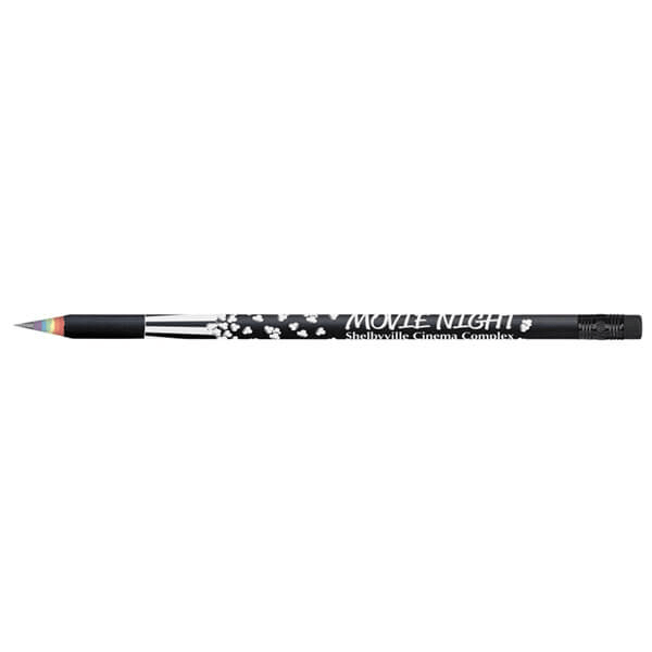 Threadfellows Accessories One Size / Black Arcus Rainbow Recycled Newspaper Pencil