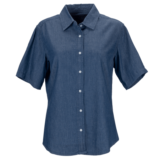 Women's Short Sleeve Hudson Denim Shirt
