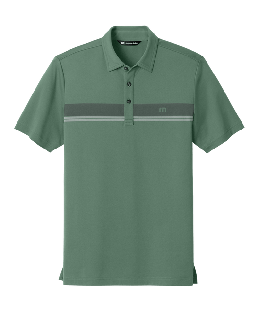 TravisMathew Polos S / Laurel Green TravisMathew - Men's Glenview Stripe Polo