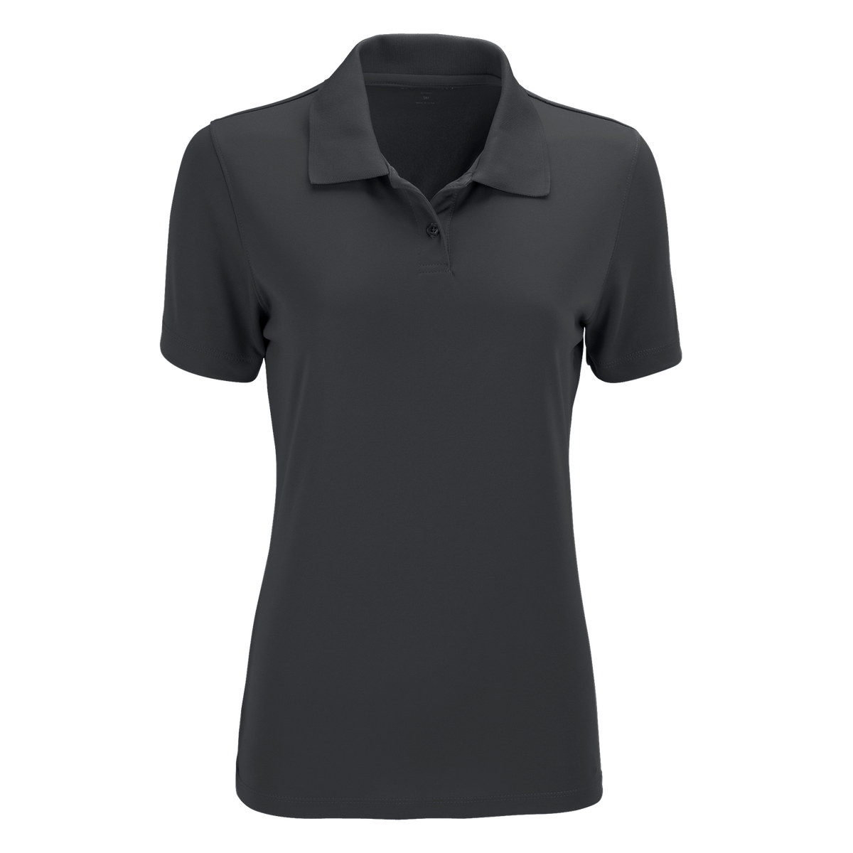 Vansport Polos S / Dark Grey Vansport - Women's Omega Solid Mesh Tech Polo