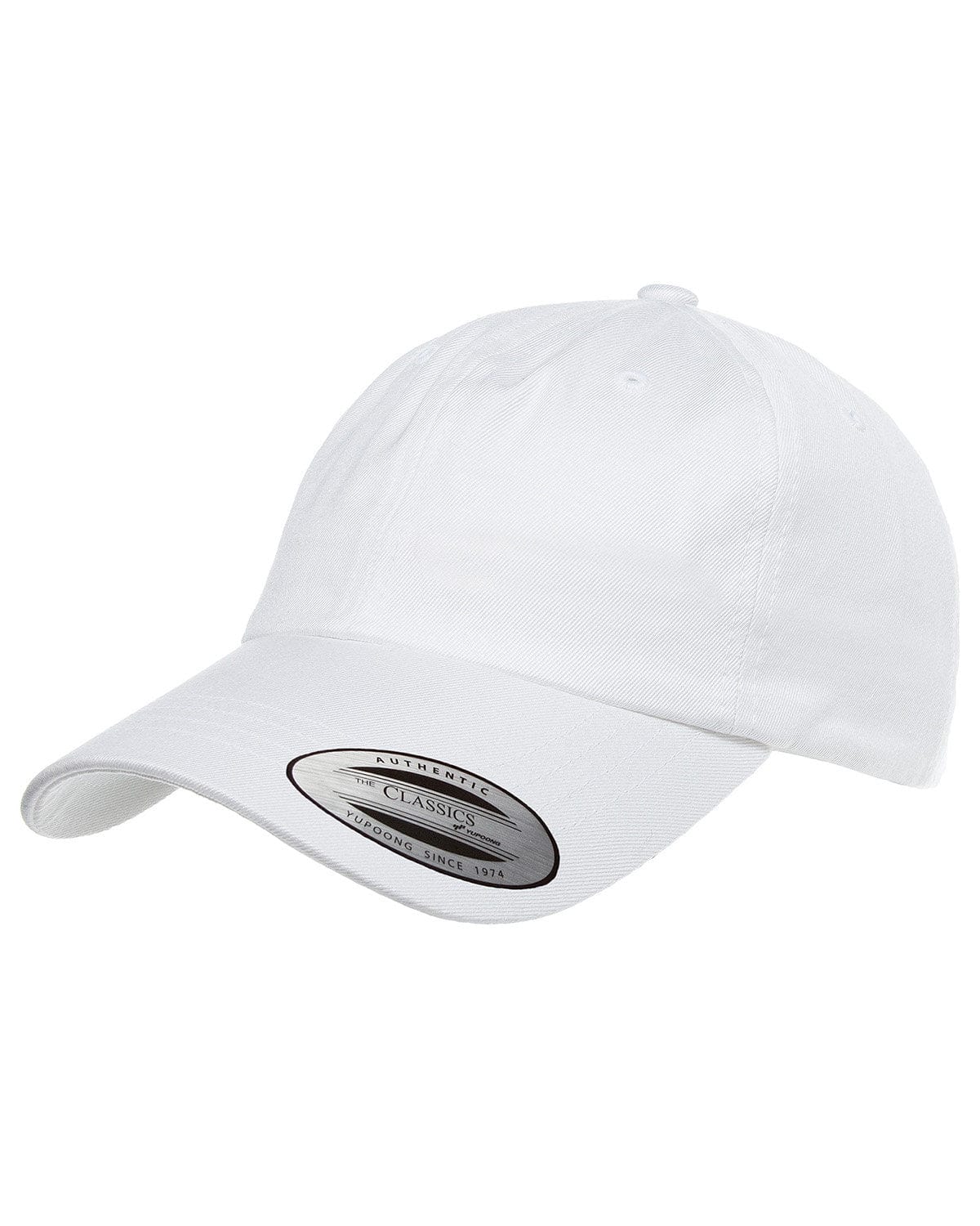YP Classics Headwear Adjustable / White YP Classics - Low-Profile Cotton Twill Dad Cap