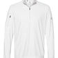adidas Activewear S / White adidas - Men's Performance Texture Quarter-Zip Pullover