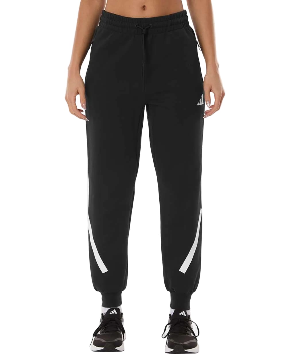 adidas Bottoms XS / Black/White adidas - Women's Z.N.E Joggers