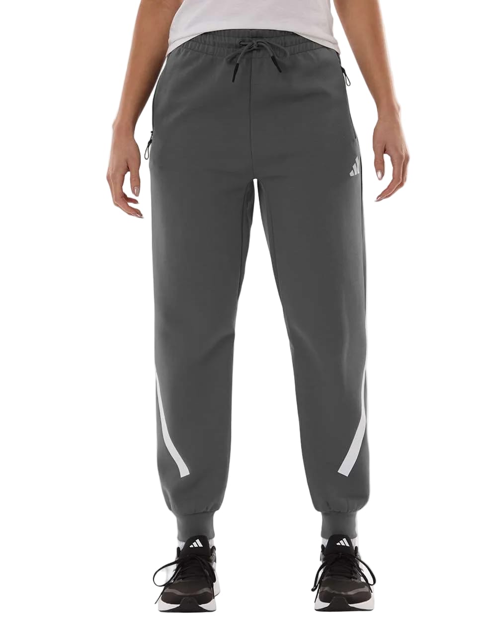 adidas Bottoms XS / Team Grey Four/White adidas - Women's Z.N.E Joggers