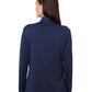 adidas Layering adidas - Women's Textured Stripe Quarter-Zip Pullover