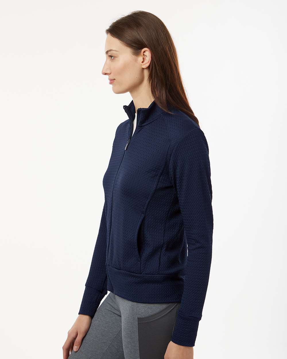 adidas Layering adidas - Women's Ultimate Textured Full-Zip Jacket