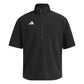 adidas Layering S / Black adidas - Men's Short Sleeve Quarter-Zip Pullover