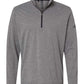 adidas Layering S / Black Heather adidas - Men's Lightweight UPF Quarter-Zip Pullover
