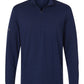 adidas Layering S / Dark Blue adidas - Men's Textured Stripe Quarter-Zip Pullover