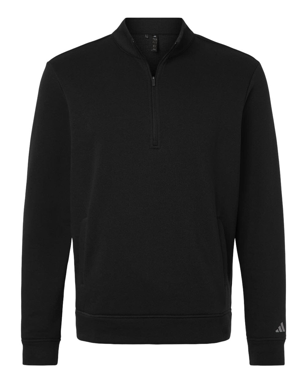 adidas Layering XS / Black adidas - Men's Elevated Fleece Quarter-Zip Pullover