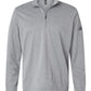 adidas Layering XS / Grey Three Melange adidas - Men's Lightweight UPF Quarter-Zip Pullover