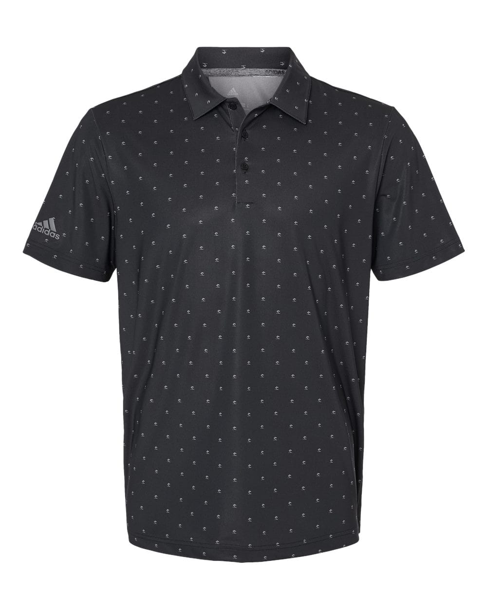 adidas Polos S / Black/Grey Three adidas - Men's Pine Tree Polo