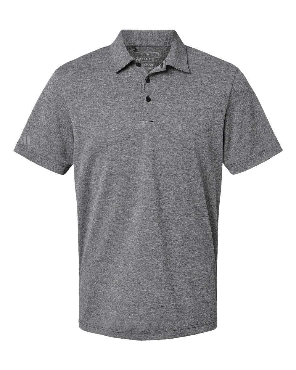 adidas Polos S / Black Melange adidas - Men's Heathered Polo