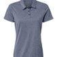 adidas Polos S / Collegiate Navy Melange adidas - Women's Heathered Polo