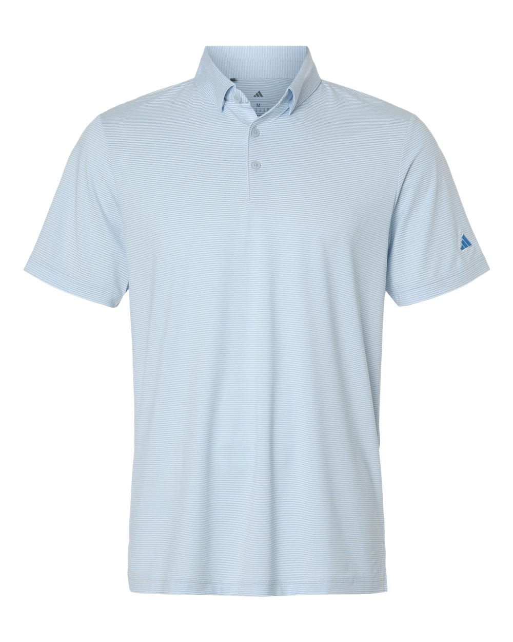 adidas Polos S / Crystal Sky/Lucid Ray Blue adidas - Men's Ultimate365 Pencil Stripe Climacool Polo