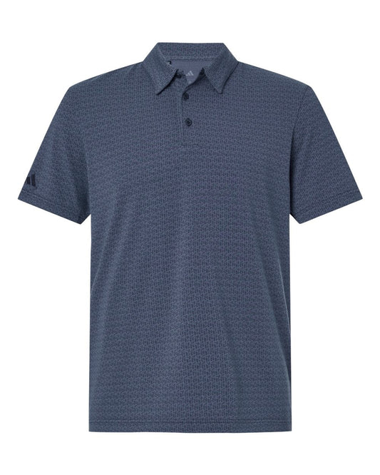 adidas Polos S / Preloved Ink adidas - Men's Printed Blend Polo