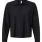 adidas Polos XS / Black adidas - Women's Beyond Long Sleeve Loose Polo