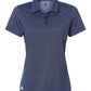 adidas Polos XS / Collegiate Navy adidas - Women's 4-Way Stretch Printed Polo