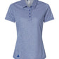 adidas Polos XS / Collegiate Royal Melange adidas - Women's Space Dyed Polo