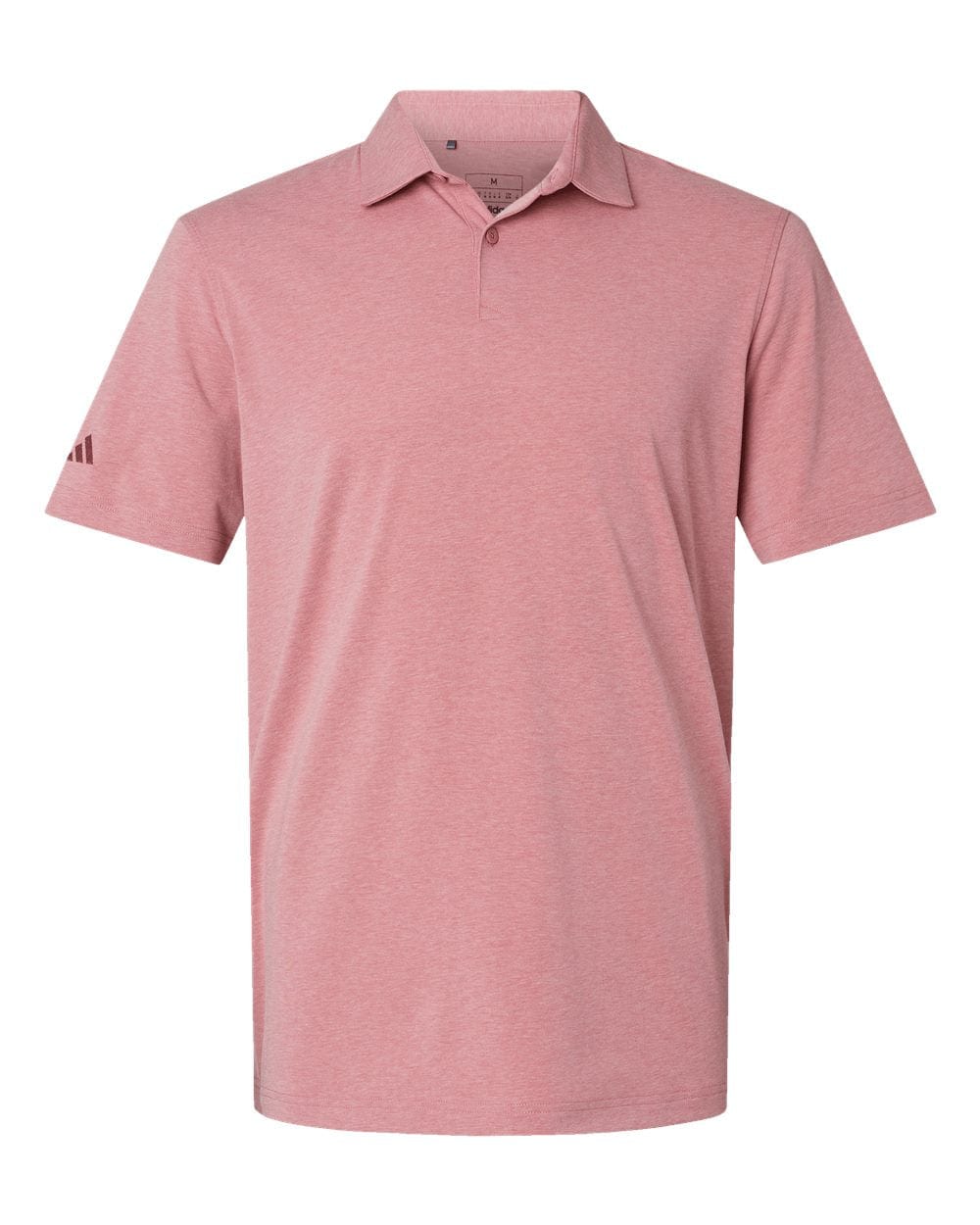 adidas Polos XS / Pink Strata Melange adidas - Men's Blend Polo