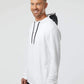 adidas Sweatshirts adidas - Men's Textured Mixed Media Hooded Sweatshirt