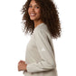 adidas Sweatshirts adidas - Women's Beyond Side-Snap Crewneck Sweatshirt