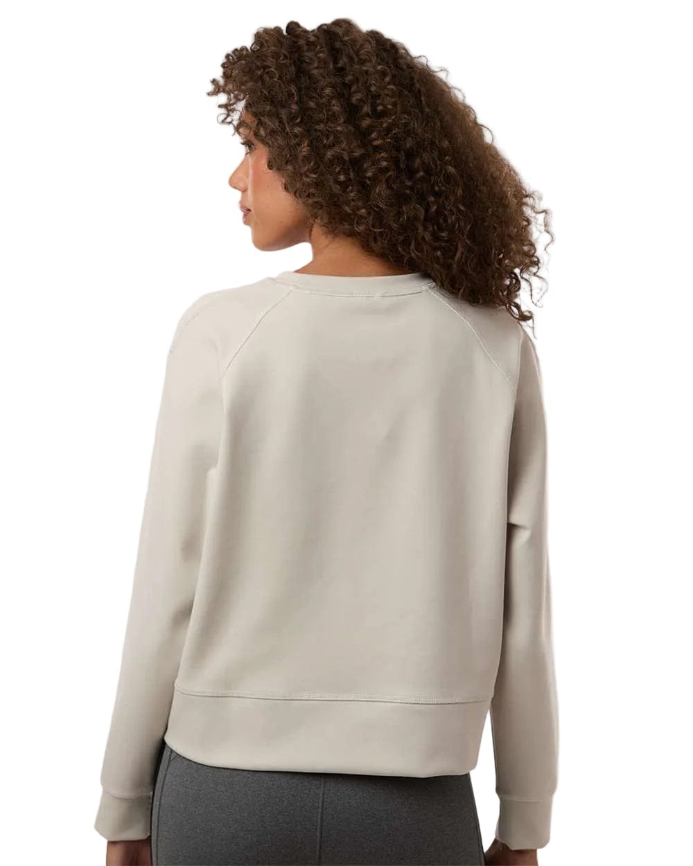 adidas Sweatshirts adidas - Women's Beyond Side-Snap Crewneck Sweatshirt